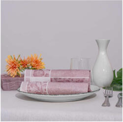 Mapelor mikrotextilhatású szalvéta 40x40 cm 50 lap/csomag Sofia bordó