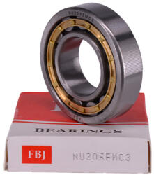  NU206 EM Hengergörgős csapágy 30x62x16 mm