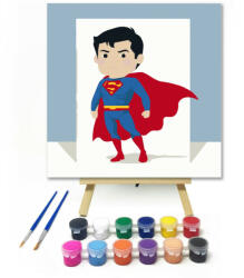 Kis superman - gyerek számfestő készlet
