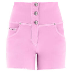 Freddy S. p. A WR. UP® SNUG Rózsaszín magas derekú farmer rövidnadrág Méret: XXS