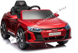 AUDI Elektromos Kisautó Audi Rs E-tron Gt 12v Eredeti Licence Lakkozott Piros - elektromoskisauto - 89 900 Ft
