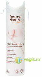 Douce Nature Dischete Demachiante din Bumbac Organic 80buc