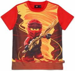  LWTano106 Lego Ninjago póló 3 színben - Piros, 110
