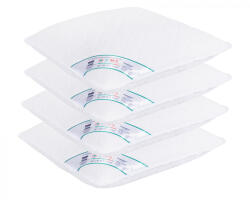 Somnart Set 4 perne matlasate microfibra HypoallergenicMed Somnart, lavabile la 95 C, 70 X 70 (SET.4.PER.MAT.HYPO.70X70)