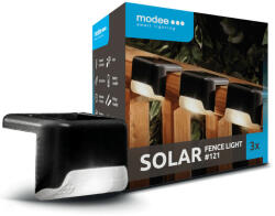Modee Lighting LED Szolár Napelemes Szegély Lámpa WS121 (3db/doboz)