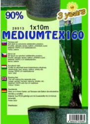 MEDIUMTEX160 Árnyékoló háló 1x10m zöld 90% (28513_-_160)