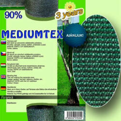  MEDIUMTEX160 Árnyékoló háló 1, 2x50m zöld 90% (28577_-_160)