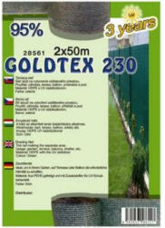  GOLDTEX230 Árnyékoló háló 2x50m zöld 95% (28561_-_230)
