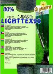  LIGHTTEX90 Árnyékoló háló 1, 8x50m zöld 80% (28511_-_90)