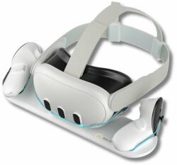 VORTEX VR Stație de andocare pentru Meta Quest 3 | Ochelarii Aolion (VVR.DOCKING.STATION.QUEST3.2023)