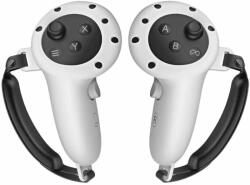 Vortex Virtual Reality Huse de silicon pentru controler + suport pentru Meta Quest 3S, 3 (VVR.SIL.CONTRL.COVER.SET.GRY.QUEST3.2023)