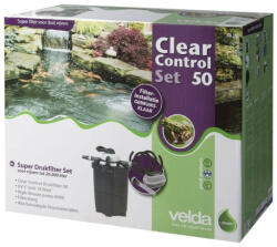  Velda Clear Control 50 nyomás alatti szűrő szett (CC50+UV-C18W+HS 6 000 pumpa) 20 m3 vízhez (126331)