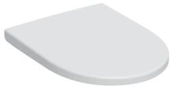 Geberit ÚJ iCon WC-ülőke, lecsapódásgátlós, gyorskioldós zsanérral, lezárható, felső rögzítésű, fehér (GE-501.660.01.1)