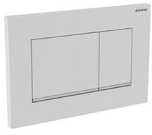 Geberit Sigma30 működtetőlap, 2 mennyiséges öblítéshez, fehér/aranyozott (GE-115.883.KK.1)