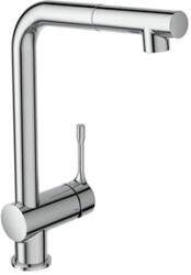 Ideal Standard Ceralook álló mosogató csaptelep, l-kifolyó, kihúzható 1 funkciós fejjel, króm (IS-BC176AA)