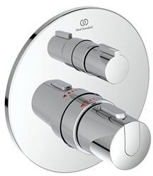 Ideal Standard Ceratherm T100 beépített termosztátos zuhany csaptelep színkészlet, 1 fogyasztó, króm (IS-A5813AA)