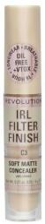 Revolution Beauty Corector - Makeup Revolution IRL Filter Finish Concealer, nuanta C3, 6 g