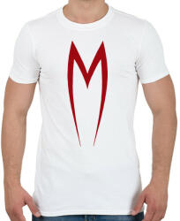 printfashion Mach 5 - Férfi póló - Fehér (16035958)