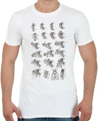 printfashion Kabóca - Férfi póló - Fehér (15940079)