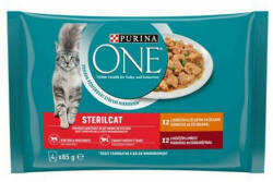 ONE Sterilcat chicken & green beans 4x85 g