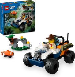 LEGO® City - Dzsungelkutató ATV vörös macskamedve akció (60424)