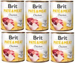 Brit Paté & Meat Chicken 6x800 g