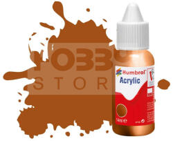 Humbrol No 12 Copper - Metallic - 14ml akrilfesték DB0012