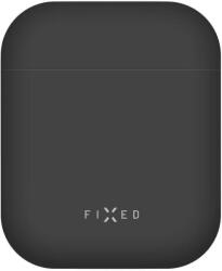 FIXED Ultrathin Silky Apple Airpods szilikon tok fekete (FIXSIL-753-BK) (FIXSIL-753-BK)