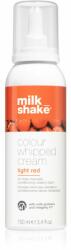 Milk Shake Colour Whipped Cream spuma tonica pentru toate tipurile de păr Light Red 100 ml - notino
