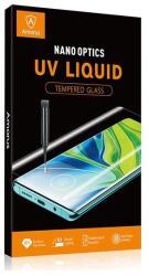 Amorus UV LIQUID Samsung Galaxy Note 20 Ultra 5G (SM-N986F) képernyővédő üveg (3D full cover, íves, karcálló, 0.3mm, 9H (GP-101516)