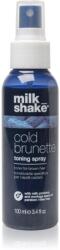 Milk Shake Cold Brunette Toning Spray spray neutralizarea subtonurilor de alamă 100 ml