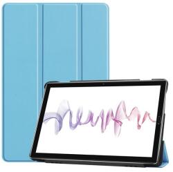 Gigapack Huawei MediaPad M6 10.8 WIFI tok álló (aktív Flip, oldalra nyíló, TRIFOLD asztali tartó funkció) világoskék (GP-89135)