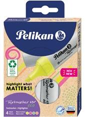 Pelikan 490 Eco 4 db-os neon színű szövegkiemelő (00823326)