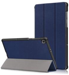 Gigapack Lenovo Tab M10 Plus (TB-X606F) tok álló (Flip, oldalra nyíló, TRIFOLD asztali tartó funkció) sötétkék (GP-101250)