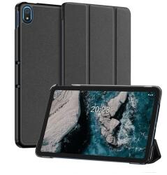Dux Ducis Domo Nokia T20 Wi-Fi tok álló (aktív Flip, oldalra nyíló, TRIFOLD asztali tartó funkció, textil minta) fekete (GP-111427)