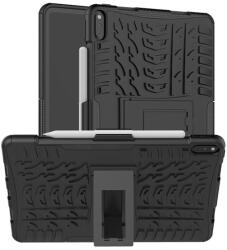 Gigapack Defender Huawei MatePad Pro Wifi (közepesen ütésálló, kitámasztó, autógumi minta, fekete) (GP-96388)