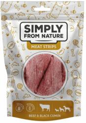 Simply from Nature Meat Strips vita si nigella pentru caini 3x80 g