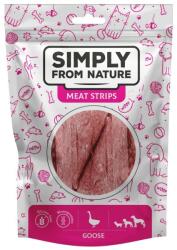 Simply from Nature Meat Strips Fasii gasca pentru caini 3x80 g