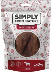 Simply from Nature Meat Strips Fasii capra recompensa caine 3x80 g