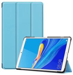 Gigapack Huawei MediaPad M6 8.4 WIFI tok álló (aktív Flip, oldalra nyíló, TRIFOLD asztali tartó funkció) világoskék (GP-89846)