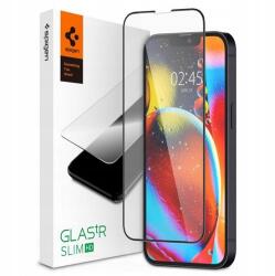 Spigen FC Apple iPhone 13 Pro képernyővédő üveg (2.5D, ujjlenyomatmentes, karcálló, 9H, ultravékony, 0.3mm, színkiem (AGL03392)