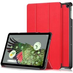 Gigapack Google Pixel Tablet tok álló, bőr hatású (flip, oldalra nyíló, trifold asztali tartó funkció) piros (GP-146605)