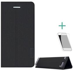 Lenovo Tab 4 7 Essential (TB-7304F) tok álló (Flip + képernyővédő fólia) fekete (ZG38C02325)