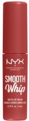 NYX Cosmetics Smooth Whip Matte Lip Cream habosított állagú rúzs a tökéletesen sima ajkakért 4 ml árnyék 05 Parfait