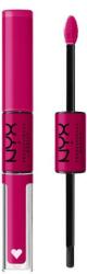 NYX Cosmetics Shine Loud magasfényű kétlépcsős ajakrúzs 3.4 ml árnyék 14 Lead Everything