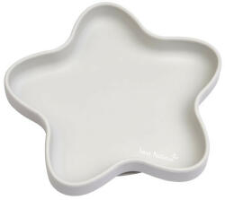 Saro Baby Farfurie Silicon Stea Gri (17421) - roua Set pentru masa bebelusi