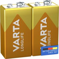 VARTA Longlife Alkáli elem 9 V 2 db (4122101412)