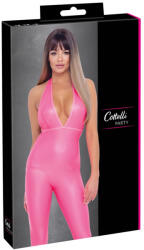 Cottelli Collection Party - overall, mély hátkidolgozással (pink) (27305963021) - intimjatekom