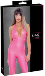Cottelli Collection Party - overál, mély hátkivágással (pink) (27305963021) - szexshop