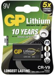 GP Batteries CR-V9 (9V), lítium, 1 db buborékcsomagolásban (1022000911)